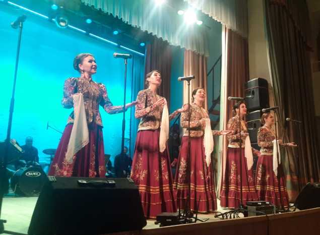 «Казачья застава» выступила в Пачелме